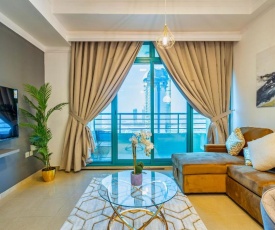 Fantastic with Sea View 1BR in Dubai Marina