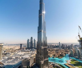 FULL BURJ KHALIFA VIEW: ATLAS HOMESTAYS - 03 BR at BURJ VISTA 5005