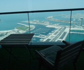 Full Sea & Dubai Eye View I Stunning 1BR I Marina