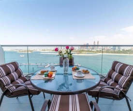 Full sea view in palm jumeirah with private beach access in Azure residences