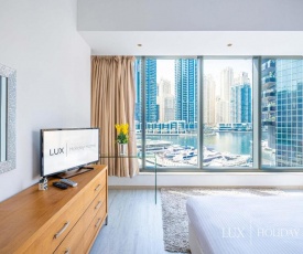 LUX - Spectacular Dubai Marina Waterfront Suite