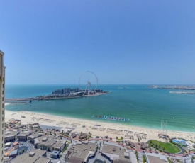 Luxurious 4-Bedroom Full Sea View Apartment in JBR, Rimal