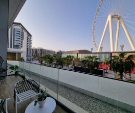 Luxury 2BR with Stunning Dubai Eye View - Bluewaters