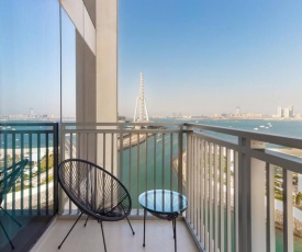 Silkhaus - 1BR with Dubai Eye, Marina, and Beach views