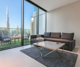 Studio In Marquise Square With Burj Khalifa View