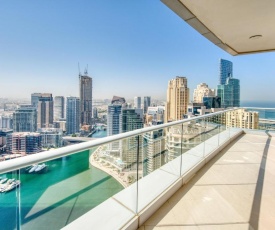 Stunning Sea and Marina Views / 2 Bedroom Penthouse / Dubai Marina