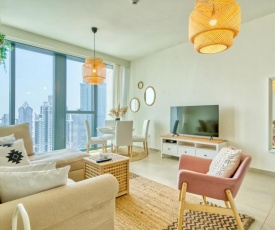 Boho-Chic Cosy 1BDR Apartment in Downtown Dubai